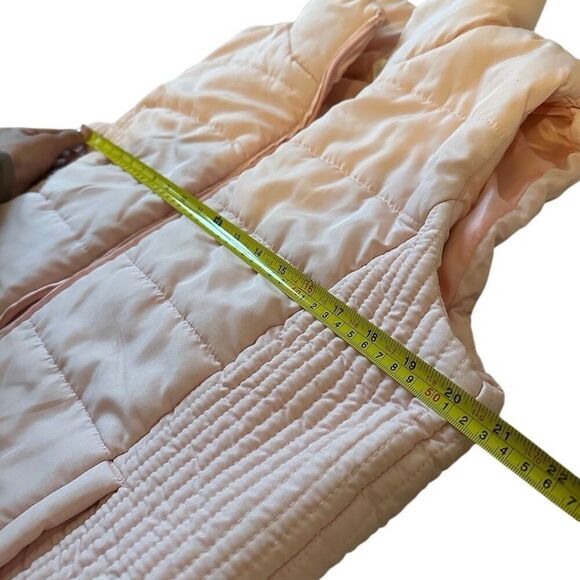 New York & Company Pink Puffer Spring Vest - Picture 5 of 8